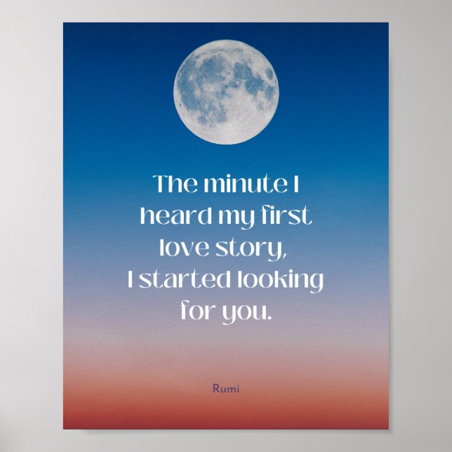 The minute I heard my first love story Poster (Front)