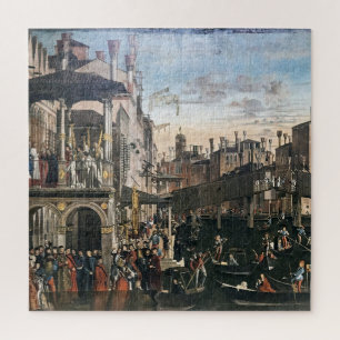 The Miracle at Rialto: Vittore Carpaccio Jigsaw Puzzle
