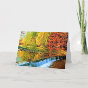 THE MIRACLE OF AUTUMN CARD