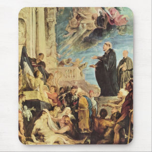 The Miracle of St. Francis Xavier by Paul Rubens Mouse Pad