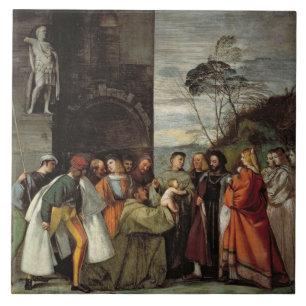 The Miracle of the Speech of the Newborn Child, 15 Tile