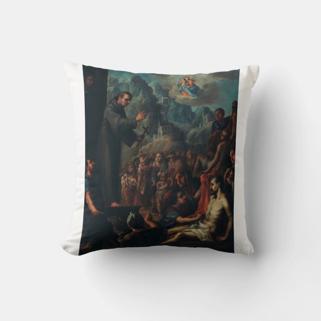 The Miracles of Saint Salvador of Horta Cushion (Front)