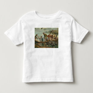 The Miraculous Draught of Fishes (cartoon for the Toddler T-Shirt