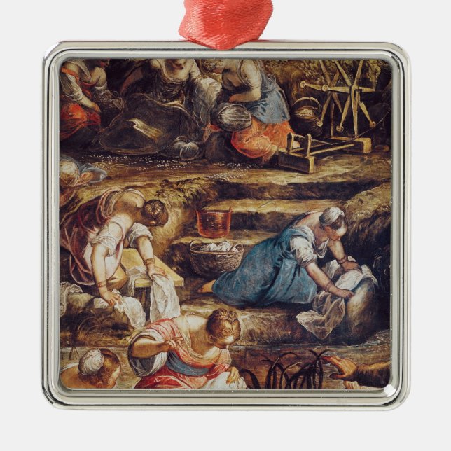 The Miraculous Fall of Manna Metal Tree Decoration (Front)