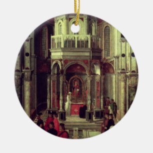 The Miraculous Healing of Pietro de' Ludovici, 150 Ceramic Tree Decoration