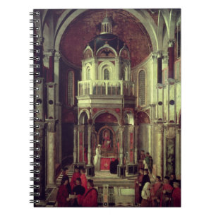 The Miraculous Healing of Pietro de' Ludovici, 150 Spiral Notebook