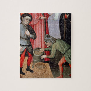 The Miraculous Multiplication of the Grain, detail Jigsaw Puzzle