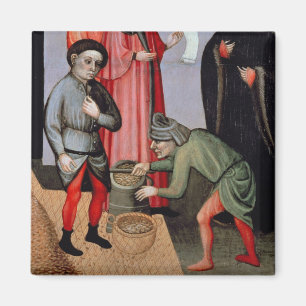 The Miraculous Multiplication of the Grain, detail Magnet