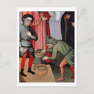 The Miraculous Multiplication of the Grain, detail Postcard