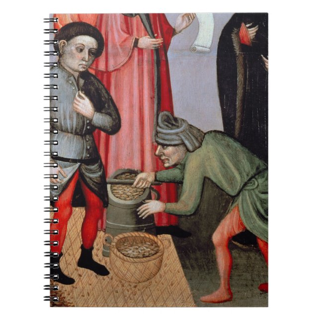 The Miraculous Multiplication of the Grain, detail Spiral Notebook (Front)