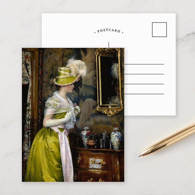 The Mirror | Gunnar Berndtson Postcard (Creator Uploaded)