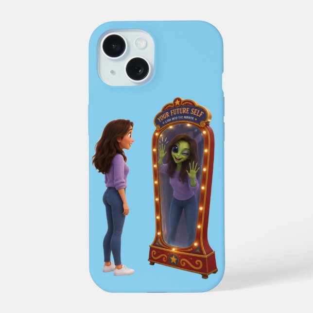 The Mirror Match Wicked Witch Phone Case (Back)
