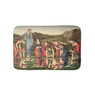 The Mirror of Venus, 1870-76 (oil on canvas) Bath Mat
