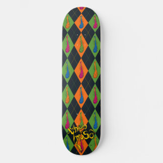 The Miso Argyle Skateboard