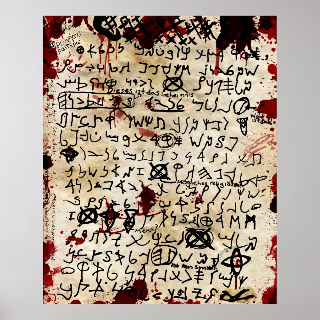 The Missing Page Poster (Front)