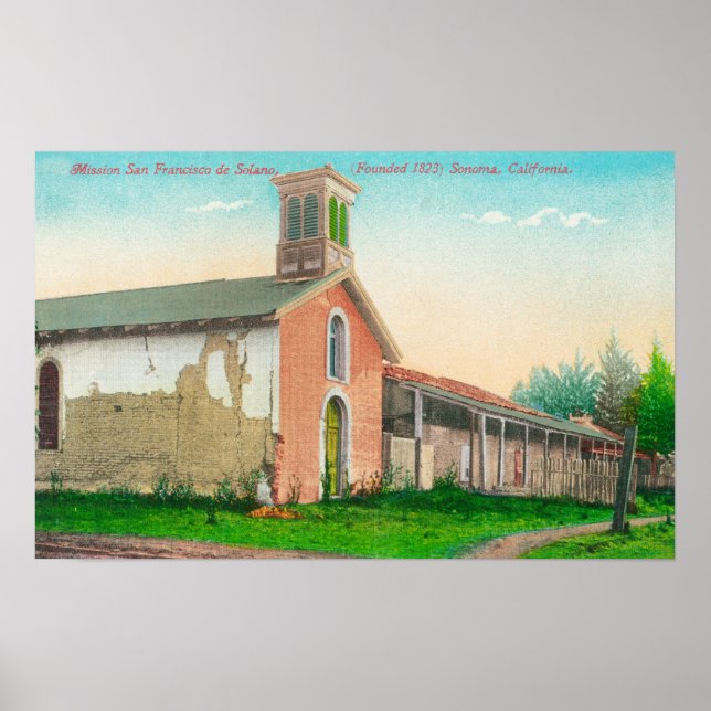 The Mission San Francisco de Solano Poster (Front)