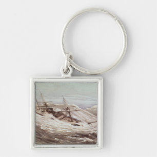 The Mississippi Steam Frigate in a Typhoon Key Ring