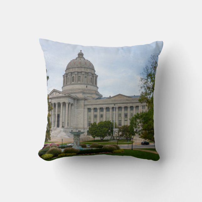 The Missouri Capitol Cushion (Front)