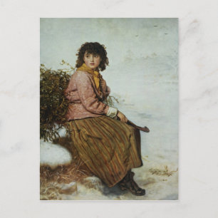 The Mistletoe Gatherer, 1894 Postcard