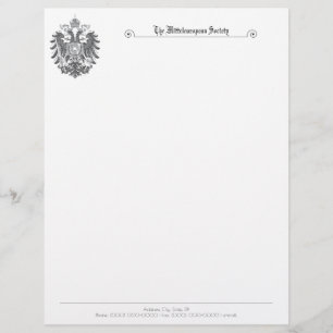 The Mitteleuropean Society Letterhead