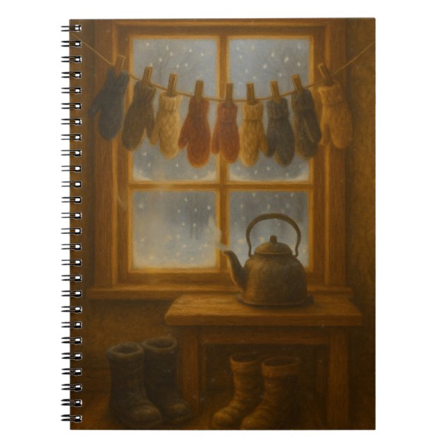 The Mitten Line Notebook (Front)