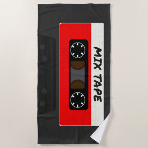 The Mix Tape Beach Towel