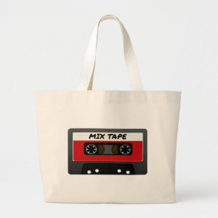The Mix Tape Large Tote Bag