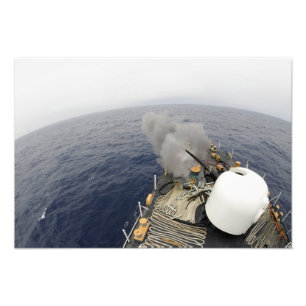 The MK-75 76mm cannon Photo Print