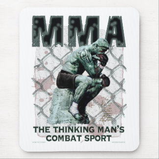 The MMA Thinker Mouse Pad
