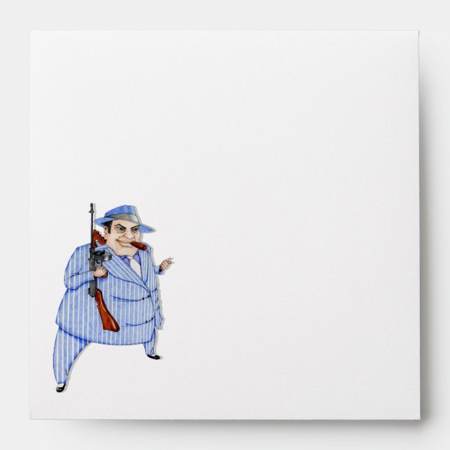 The Mob Boss Square Envelope (Front)