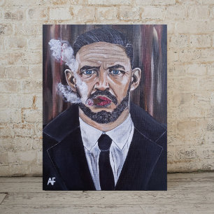 The Mobster Painting by Alfred Fox Canvas Print