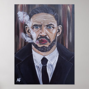 The Mobster Painting by Alfred Fox Poster
