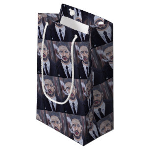 The Mobster Painting by Alfred Fox Small Gift Bag