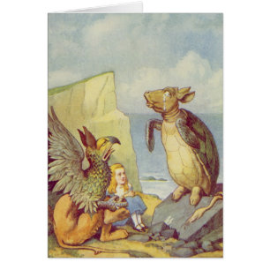 The Mock Turtle and the Gryphon