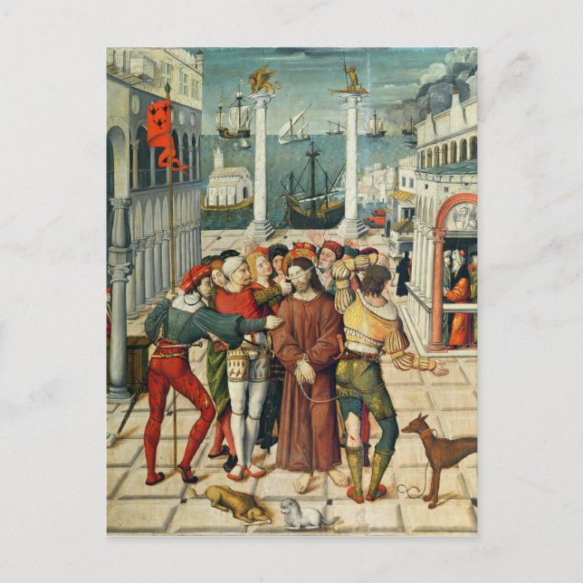 The Mocking of Christ Postcard (Front)