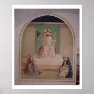 The Mocking of Christ with the Virgin and St. Domi Poster