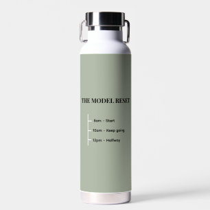 The Model Reset Official Hydration Ritual Bottle