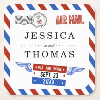 The Modern Airmail Wedding Collection