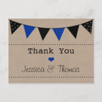 The Modern Blue Bunting Wedding Collection