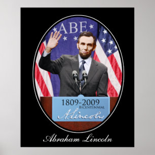 The Modern Day Abraham Lincoln Poster