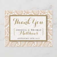 The Modern Paisley Wedding Collection - Brown