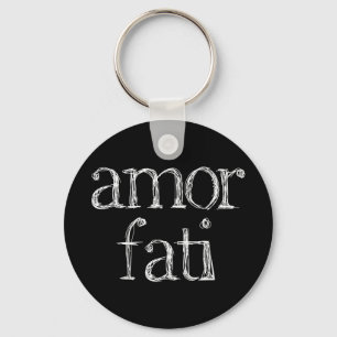 The Modern Philosopher: Amor Fati Key Ring