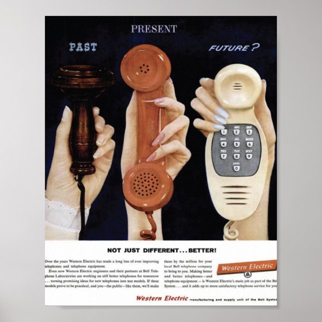 THE MODERN PHONE POSTER (Front)