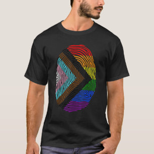 The Modern Pride Flag Pride Cat Pile Lgbt Cute T-Shirt