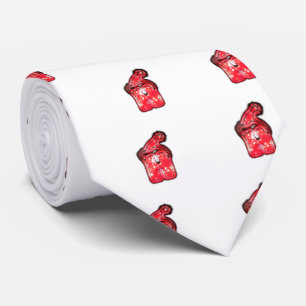 The Modern Santa Hat Collection. Tie