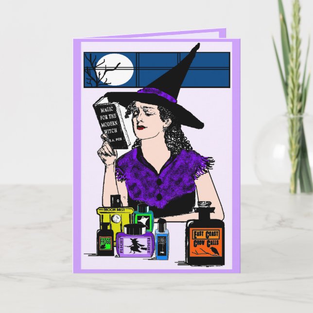 The Modern Witch Card (Front)