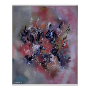 "The Modular Intensity". Glossy Poster