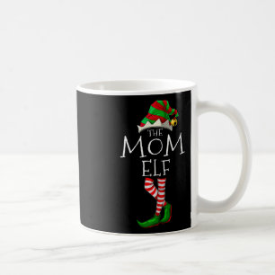 The Mom Elf Fun Christmas Matching Family Pajama Coffee Mug