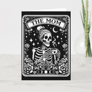 The Mom Funny Tarot Card Woman Skeleton Mother Sku