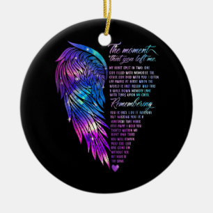 The Moment That You Left Me My guardian My Myth Ceramic Tree Decoration